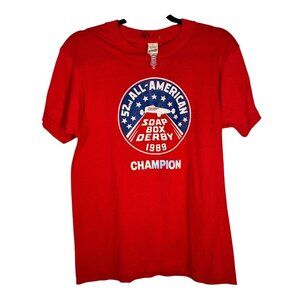 Vintage Soap Box Derby Shirt Derby Champion 1989 Graphic Tee